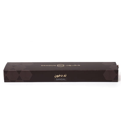 Incense Sticks box sandalwood white background