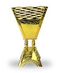 Golden incense burner